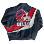 Vintage NFL Buffalo Bills Football Team Leather Jacket