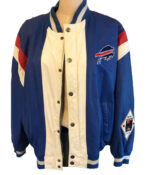 Vintage NFL Buffalo Bills Leather Jacket