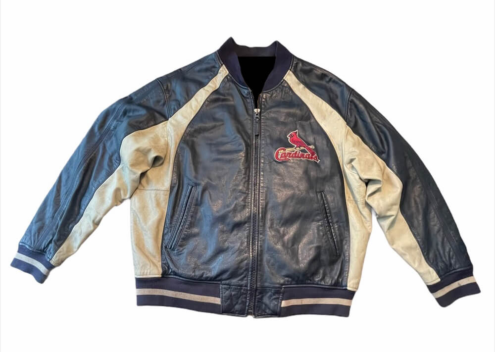st louis cardinals leather jacket
