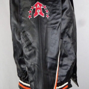 Vtg NFL Cincinnati Bengals Team Leather Jacket