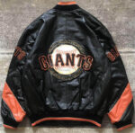 Vtg San Francisco Giants Baseball Team Leather Jacket