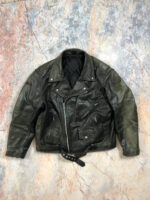 Hard Rock Cafe Ottawa Black Biker Leather Jacket