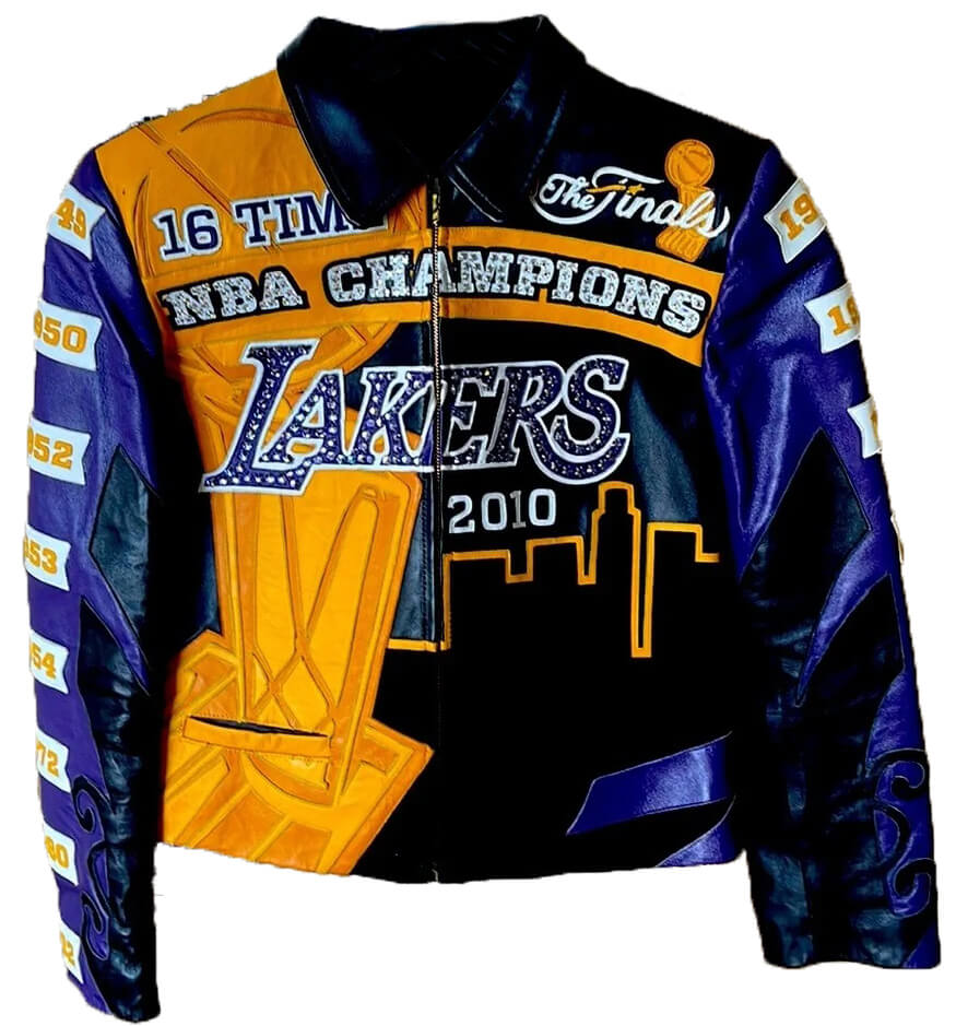 Lakers Championship Leather Jacket