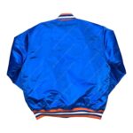 New York Islanders Blue NHL Satin Jacket (back)