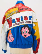 Vintage Maziar Bubble Gum Leather Jacket