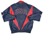 Vintage USA Basketball Pro Player Leather Jacket