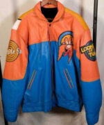 Vintage Yosemite Sam Looney Tunes Leather Jacket