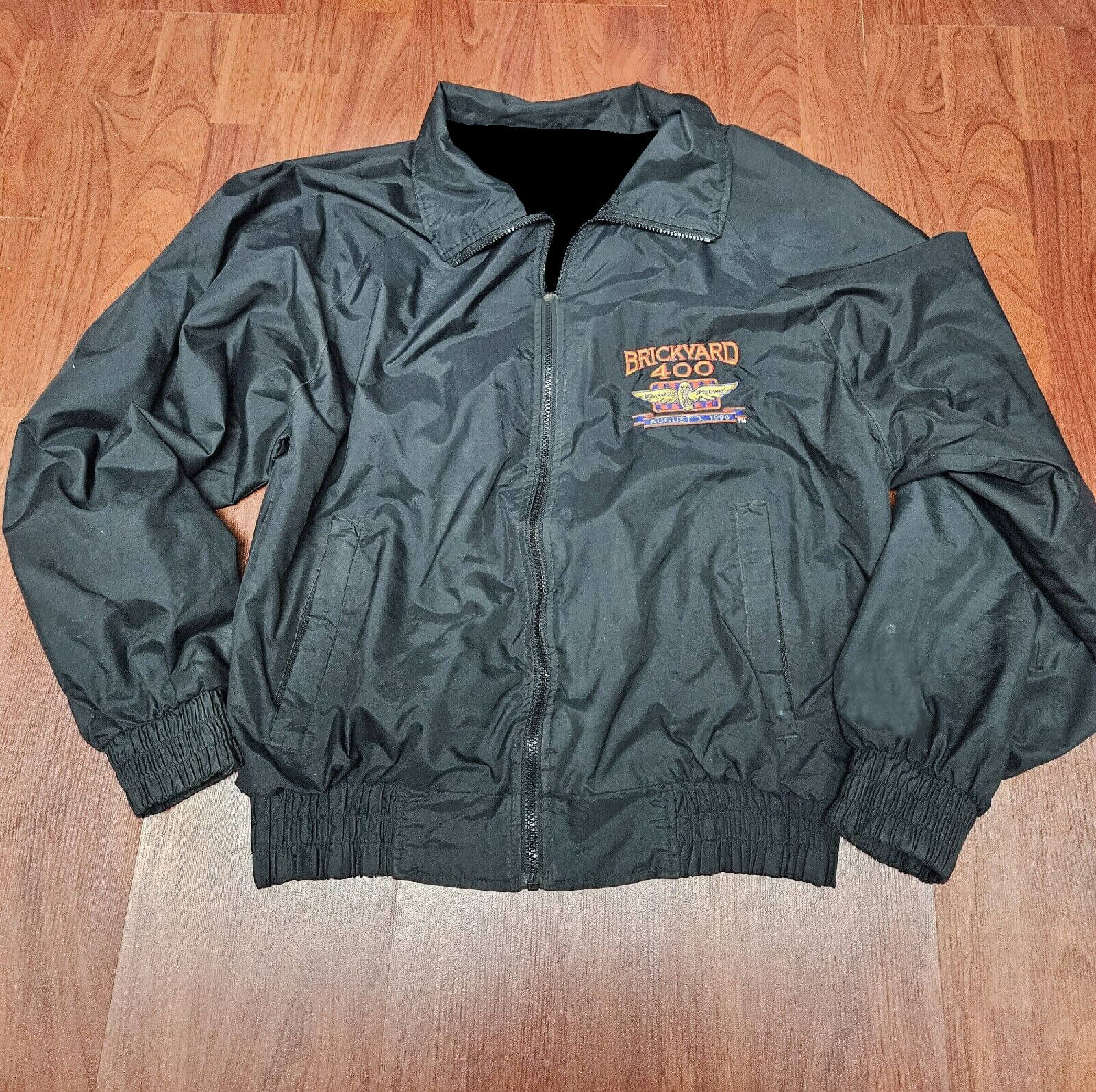 Brickyard 400 Black Indianapolis Leather Jacket (2) Brickyard 400 Black Indianapolis Leather Jacket