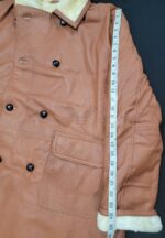 Brown-Sheepskin-Faux-Fur-Leather-Coat