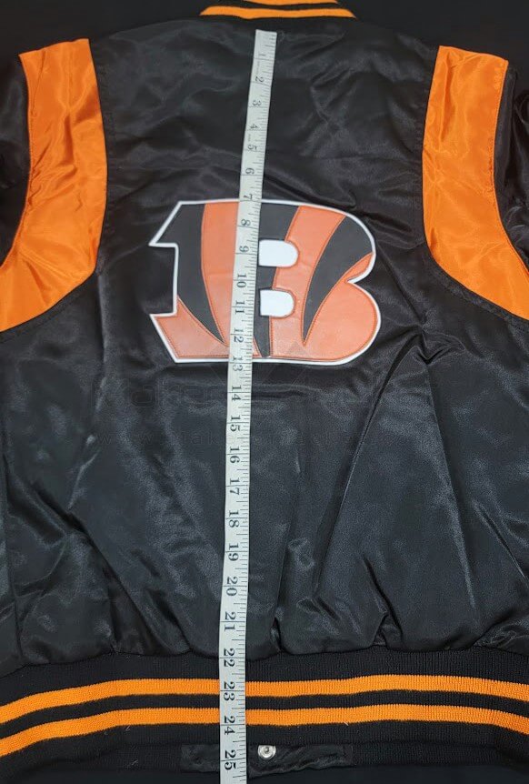 Cincinnati Bengals Satin Jacket Size Men's XS - Maker of Jacket