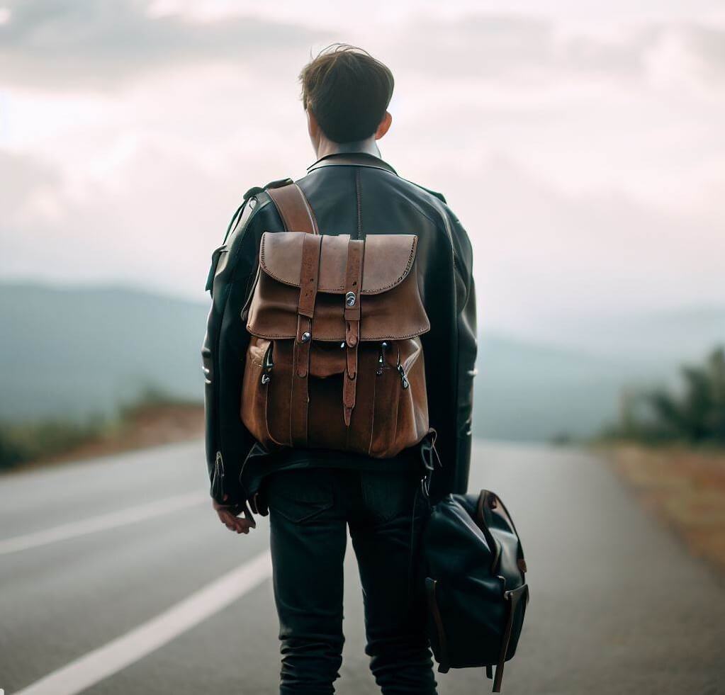 How to Style a Leather Jacket for Traveling