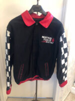 Matco Tools Racing Checkered Black Red Varsity Jacket