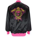National Finals Rodeo 1990 Black Satin Jacket