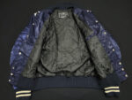 Navy Cream Atlanta Braves MLB Team Satin Jacket