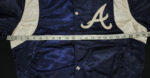 Navy Cream Atlanta Braves MLB Team Satin Jacket