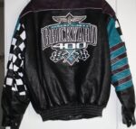 Rare Brickyard 400 Jeff Hamilton 1999 Leather Jacket