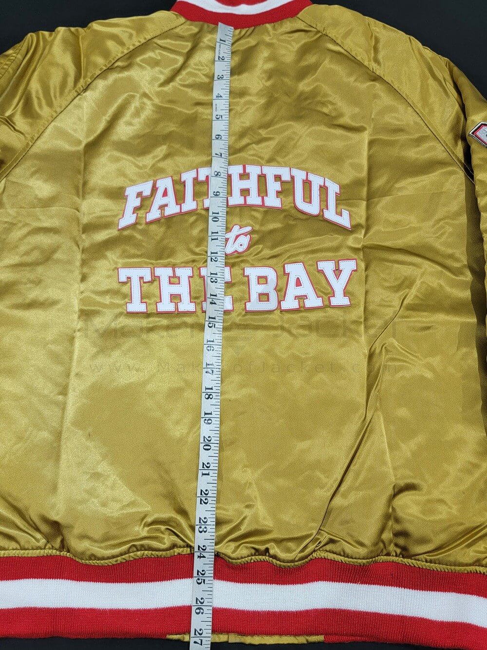 SF 49ers Faithful To The Bay Jacket Size Men's XL - Maker of Jacket