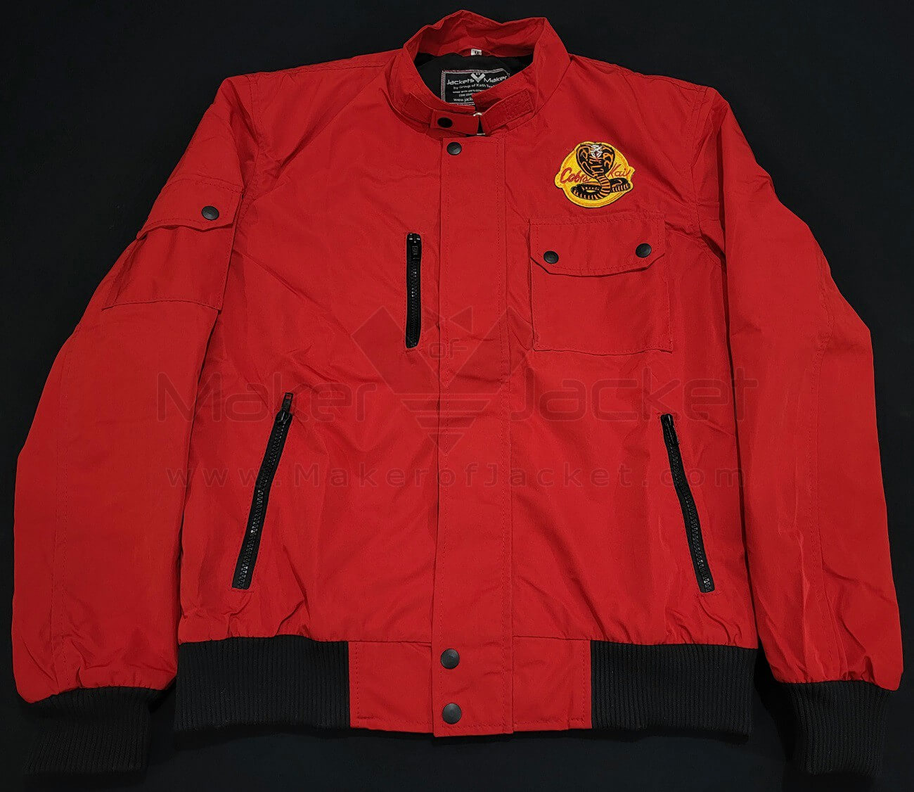 Cobra kai sales bomber jacket