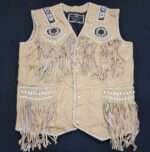 Indian-Beading-Western-Cream-Leather-Vest