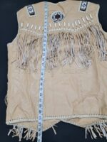 Indian-Beading-Western-Cream-Leather-Vest