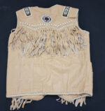 Indian-Western-Cream-Leather-Vest