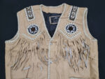 Indian-Western-Cream-Leather-Vest