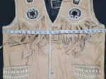 Indian-Western-Cream-Leather-Vest