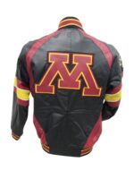 Minnesota Golden Gophers Multi Color Leather Jacket