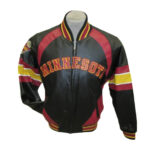 Minnesota Golden Gophers Multi Color Leather Jacket