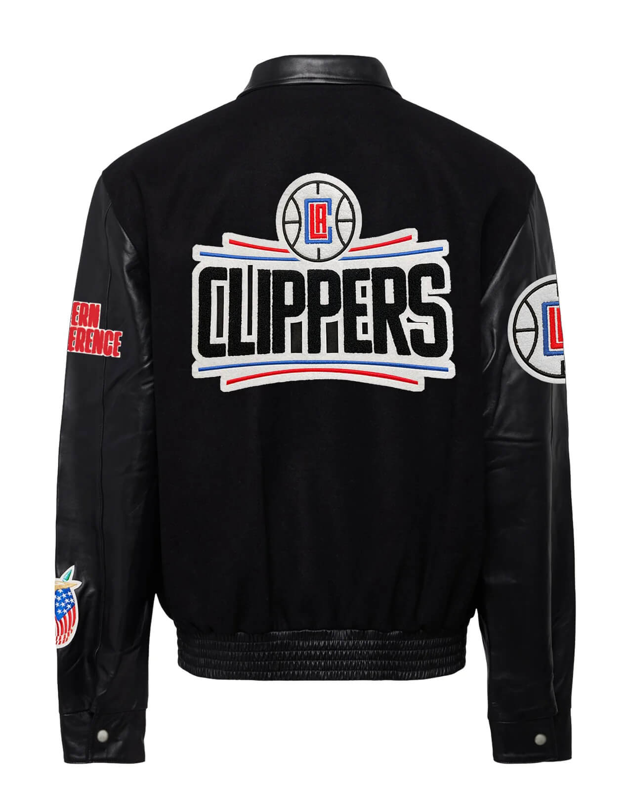NBA LA Clippers Black Varsity Jacket - Maker of Jacket