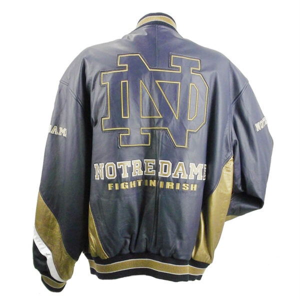 NCAA Notre Dame Fighting Irish Leather Jacket