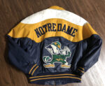 Notre Dame Fighting Irish Multi Color Leather Jacket