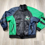 Notre Dame Fighting Irish Throwback Leather Jacket