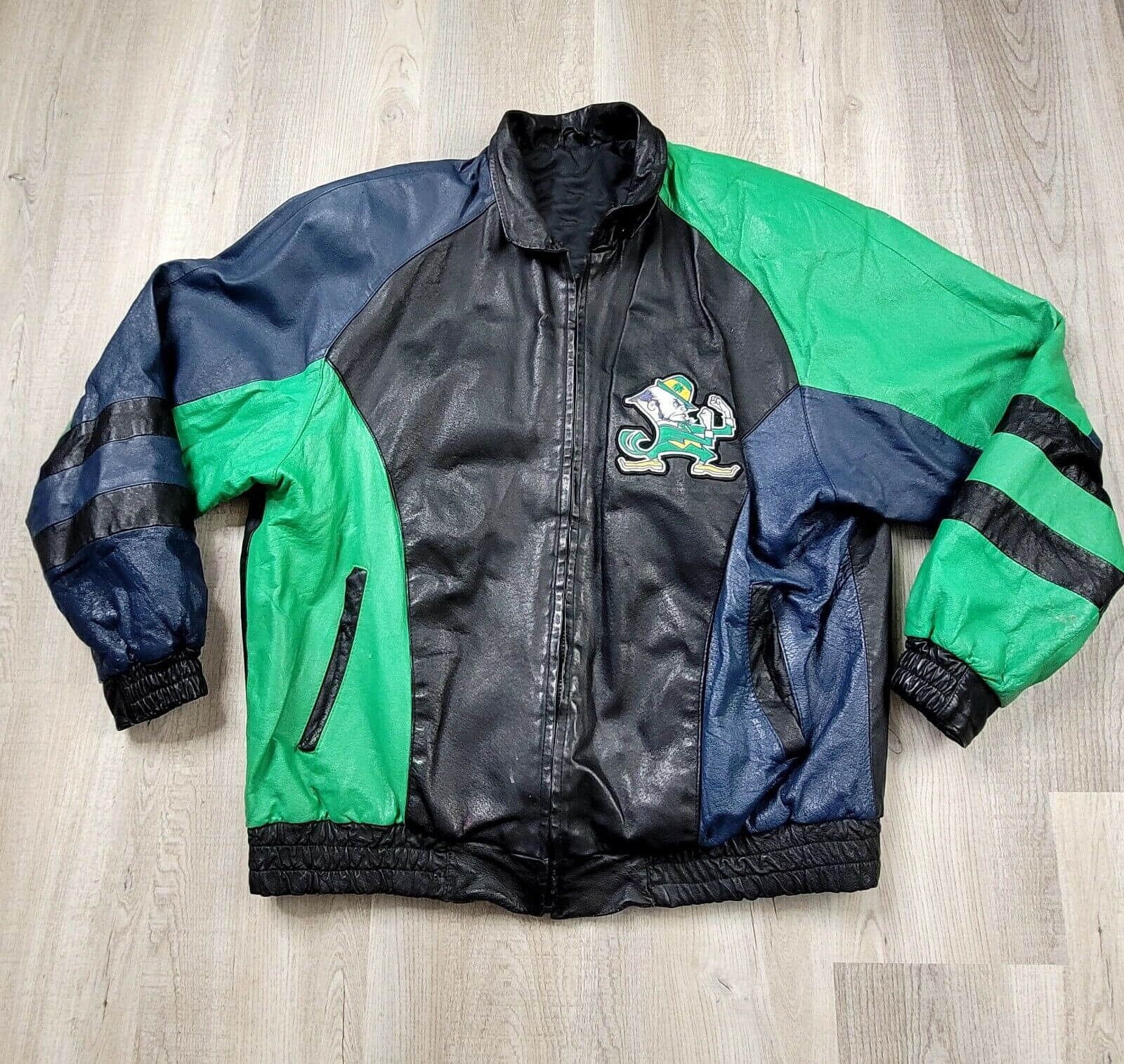 Notre dame fighting deals irish starter jacket