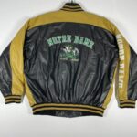University of Notre Dame Fighting Irish Leather Jacket - back