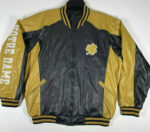 University of Notre Dame Fighting Irish Leather Jacket - front