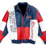 Vintage Atlanta Braves Pro Player Leather Jacket