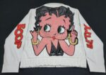 Vintage-Betty-Boop-Cartoon-White-Leather-Jacket