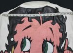 Vintage-Betty-Boop-Cartoon-White-Leather-Jacket