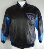 Vtg Tennessee Titans NFL Team G-III Leather Jacket