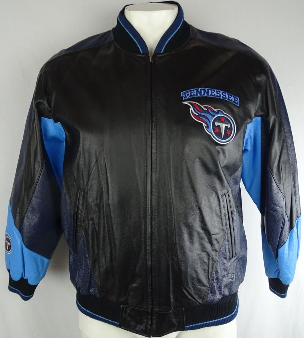 Vtg-Tennessee-Titans-NFL-Team-G-III-Leather-Jacket-(1) Vtg Tennessee Titans NFL Team G-III Leather Jacket