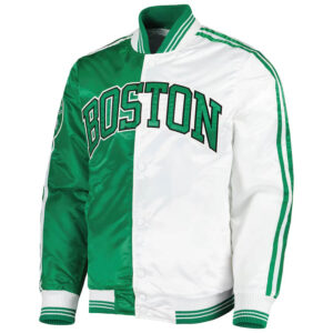 Boston Celtics Jayson Tatum Blue Fur Jacket - The Genuine Leather