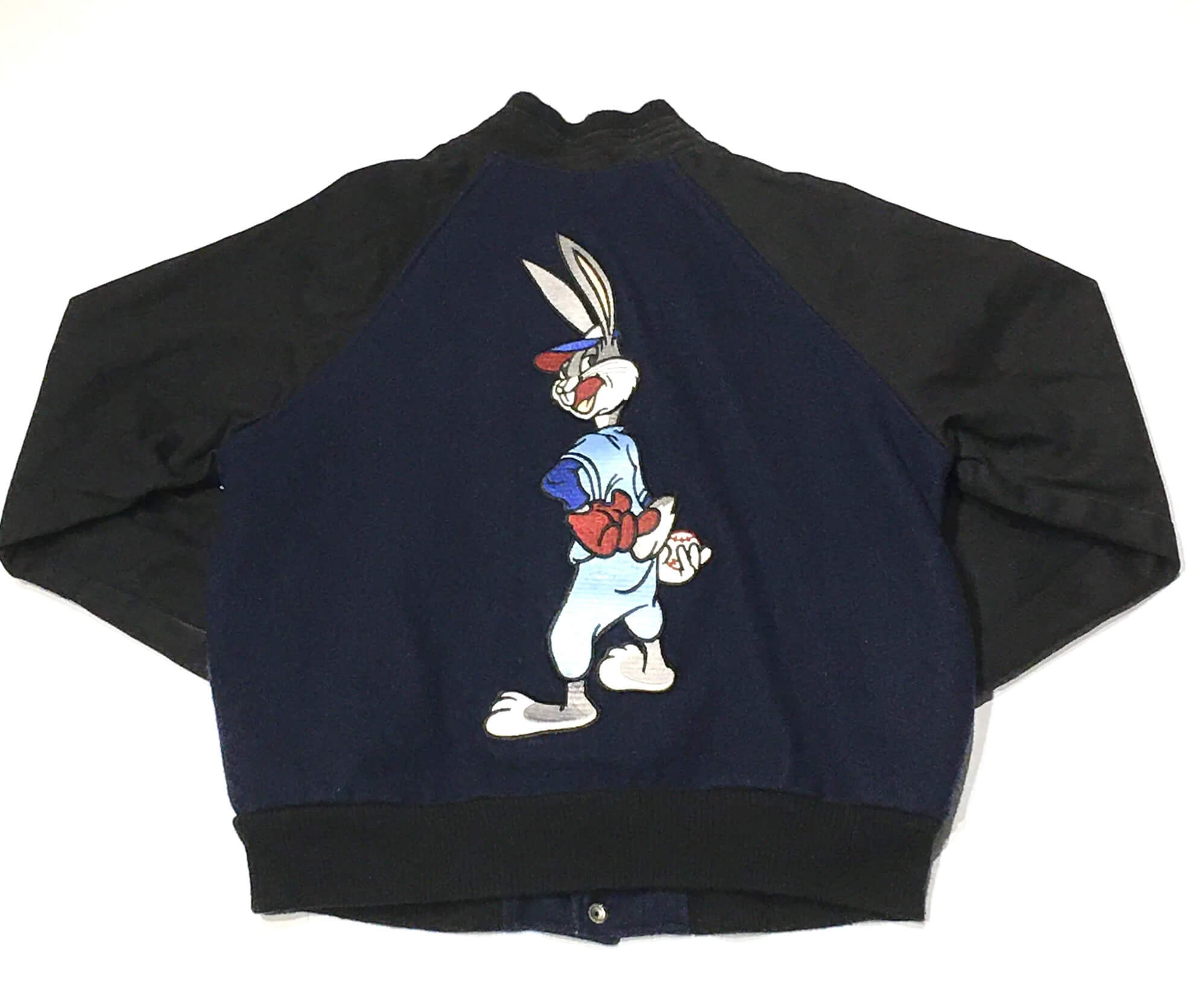 Looney Tunes Bugs Bunny Embroidered Varsity Jacket - Maker of Jacket
