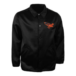 MLB Baltimore Orioles 1964 Black Satin Jacket