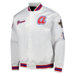 MLB-Team-Atlanta-Braves-White-Satin-Jacket