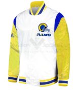 NFL Team Football LA Rams Satin Jacket