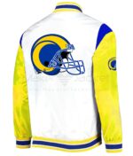 NFL Team Football LA Rams Satin Jacket