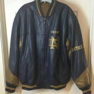 Notre Dame G III Fighting Irish Leather Jacket (1)