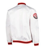 Ohio-State-Buckeyes-White-Satin-Jacket