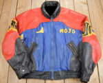 Vintage Micheal Hoban Mojo Patchwork Leather Jacket